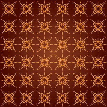 Color vector ornamental seamless pattern for fabric and paperのイラスト素材