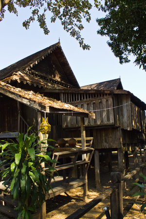 Old home of Lannaのeditorial素材