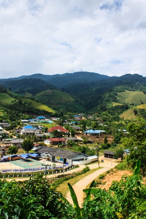 View form Piangluang In Wianghaeng Chiangmaiのeditorial素材