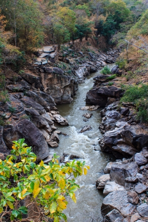 Op lung national park , Chiangmai Thailandの写真素材