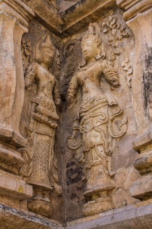 angel in Chedi , wat Ched yod in Chiangmaiの写真素材
