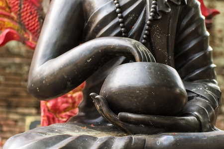 Statue of monk , Buddhistの写真素材