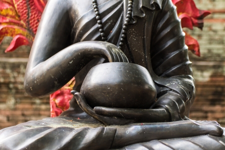 Statue of monk , Buddhistの写真素材
