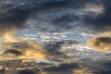 sunset skyの写真素材