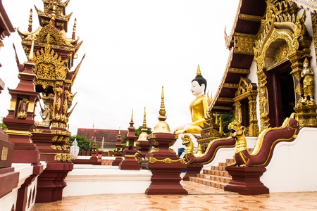 Wat Raja Mon Thian , Chiangmai Thailandの写真素材
