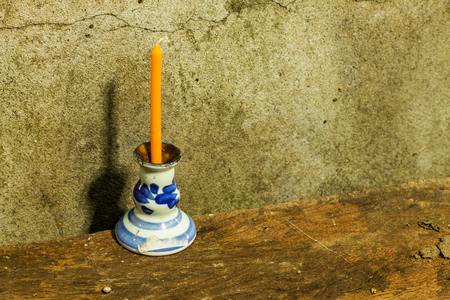 Still Life - Candleの写真素材