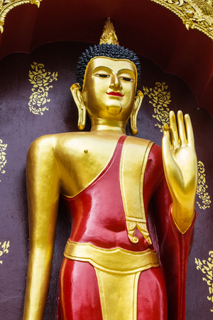 Beautiful Buddha Stand Thai Styleの写真素材