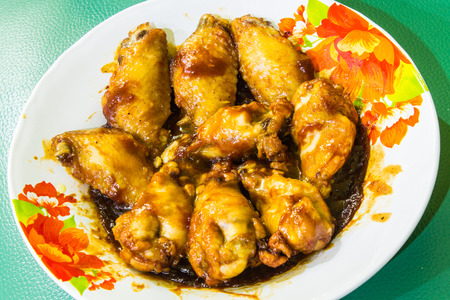 Hot Chicken Wingsの写真素材
