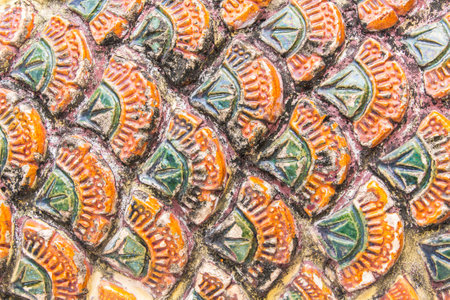 Naga Scale Textureの写真素材