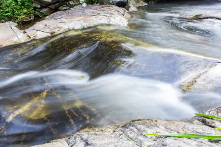 Wang Bua Ban waterfall in Doi Suthep-Pui Nationnal Park , Chiangmaiの写真素材