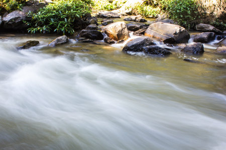 Wachirathan waterfall, Doi Inthanon National Park in Chiang Mai, Thailand