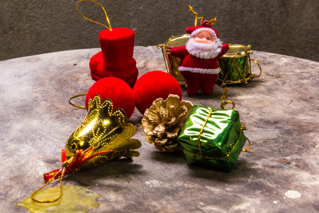 Still life with Merry christmasの写真素材