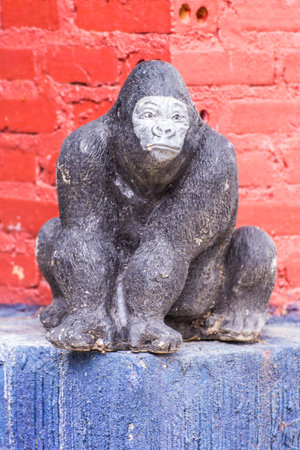 orangutan statue