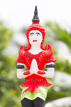 thai angel statue