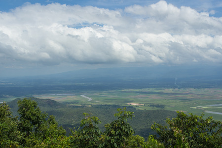 Ping river at Doi Koeng , Amphoe Doi Tao, Chiang Mai Thailandの写真素材