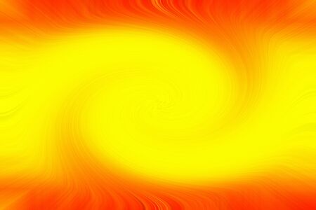 Beautiful yellow smooth spiral circles backgroundの写真素材