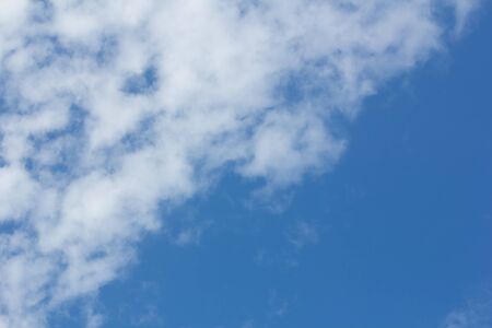 blue sky with cloud texture and backgroundの写真素材