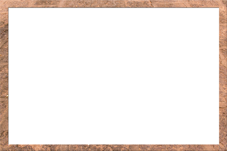 picture frame form lateriteの写真素材