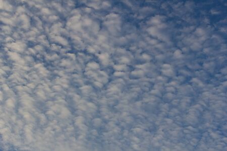 blue sky with cloud texture and backgroundの写真素材
