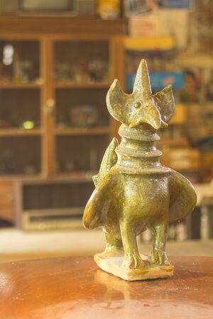 Art dragon statue still lifeの写真素材