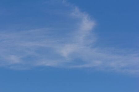 White cloud in blue sky natureの写真素材