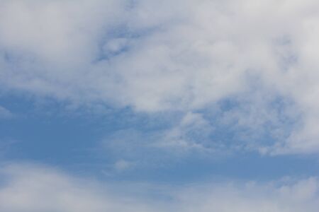White cloud in blue sky natureの写真素材