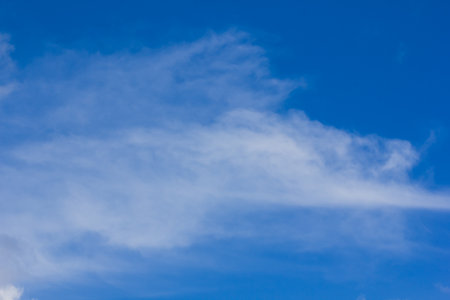 Blue sky with clouds Beauty natureの写真素材