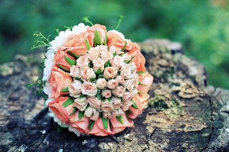 Wedding bouquetの写真素材