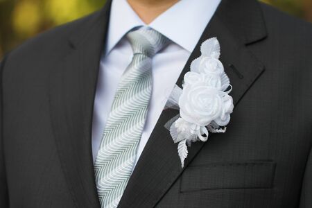 Suit, tieの写真素材