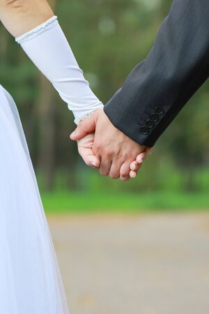 Couple handsの写真素材