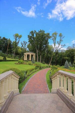 Park in Mezhyhiryaの写真素材