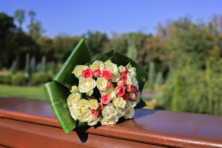 Wedding bouquetの写真素材