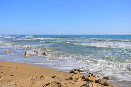 beach and seaの写真素材