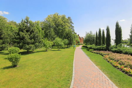 landscaping parkの写真素材