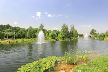landscaping parkの写真素材