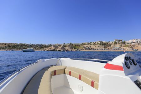 speed boatの写真素材