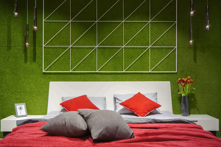 bedroom interiorの写真素材