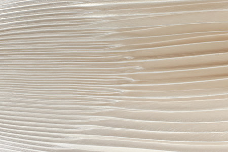 Beige fabric fiber texture close up background