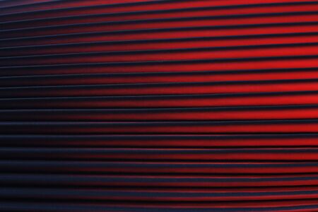 Black and red fabric fiber texture close upの写真素材