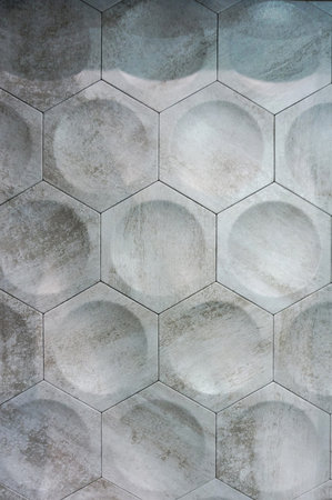Gray tile texture background