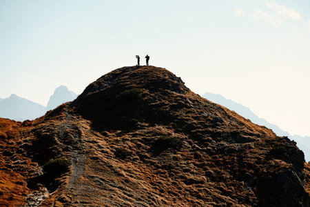 Mountain landscape in Tatra National Park in Poland. Popular tourist attraction. Amazing nature...