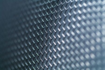 grid with selective focus and small deep of fieldの写真素材