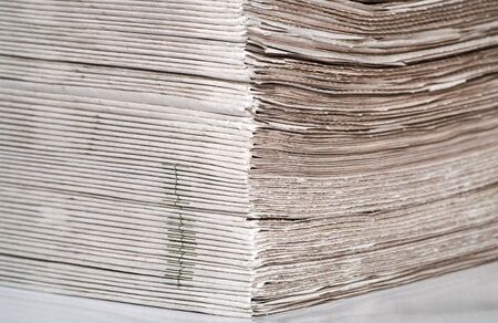 pack of newspapersの写真素材