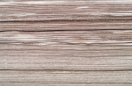 newspaper cut edgesの写真素材