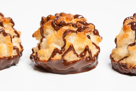 Coconut makaroonsの写真素材