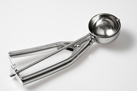 ice cream scoopの写真素材