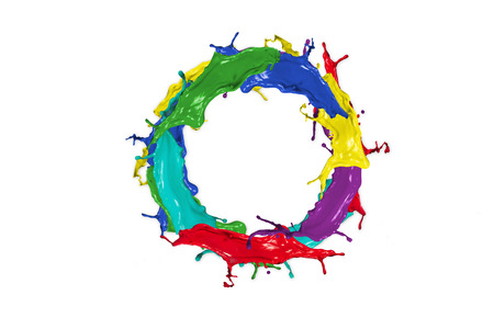 Color circleの写真素材