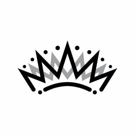 Crown Logo Template vector icon illustration design&#xA;Crown Icon Vectorの写真素材
