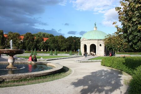 Hofgarten at the Residenz, Munichのeditorial素材