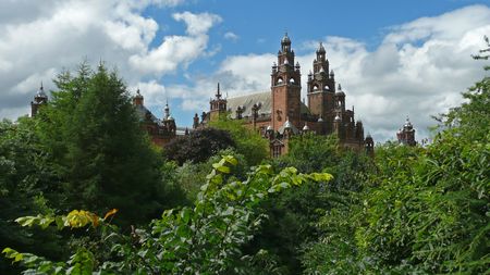 Kelvingrove museum and art gallery, Glasgowの写真素材